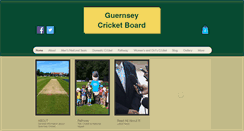 Desktop Screenshot of guernseycricket.com